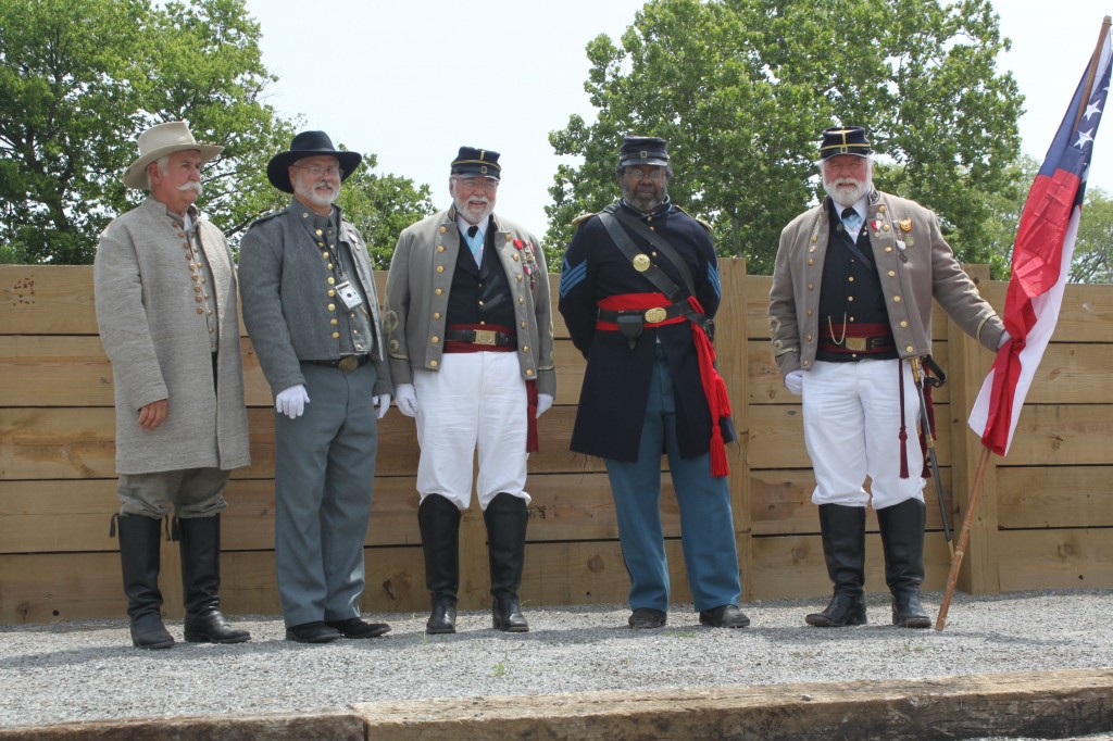 Visit to Dedication of Replica of Fort Curtis in HelenaWest Helena